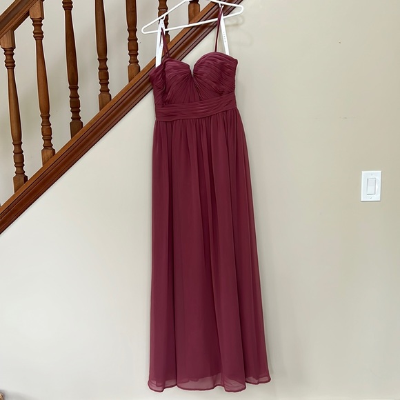 Azazie Lara style chiffon dress - Picture 2 of 8